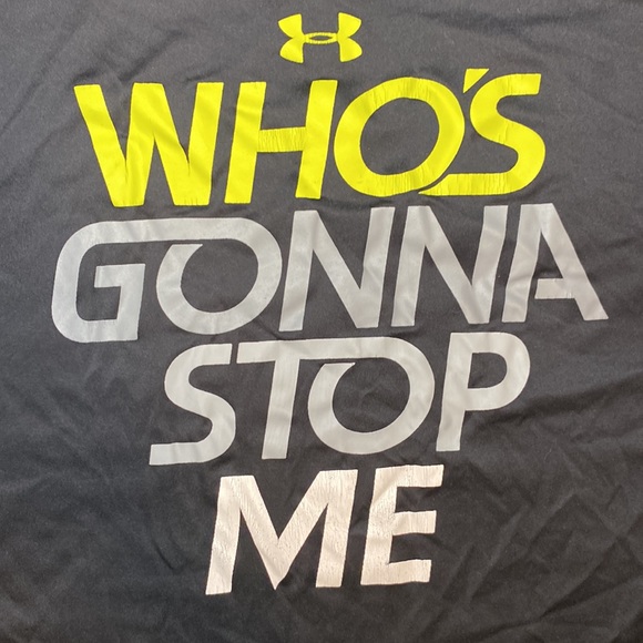 Boy’s Under Armour Athletic T-Shirt, Size Youth Large - Picture 2 of 4